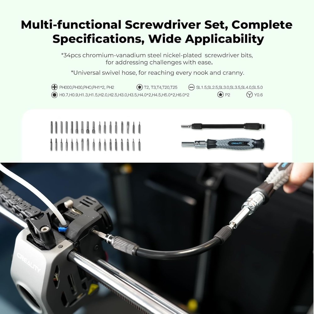 3D Printer Tool Kit 74Pcs for FDM Printing, Includes Cleaning, Assembly & More