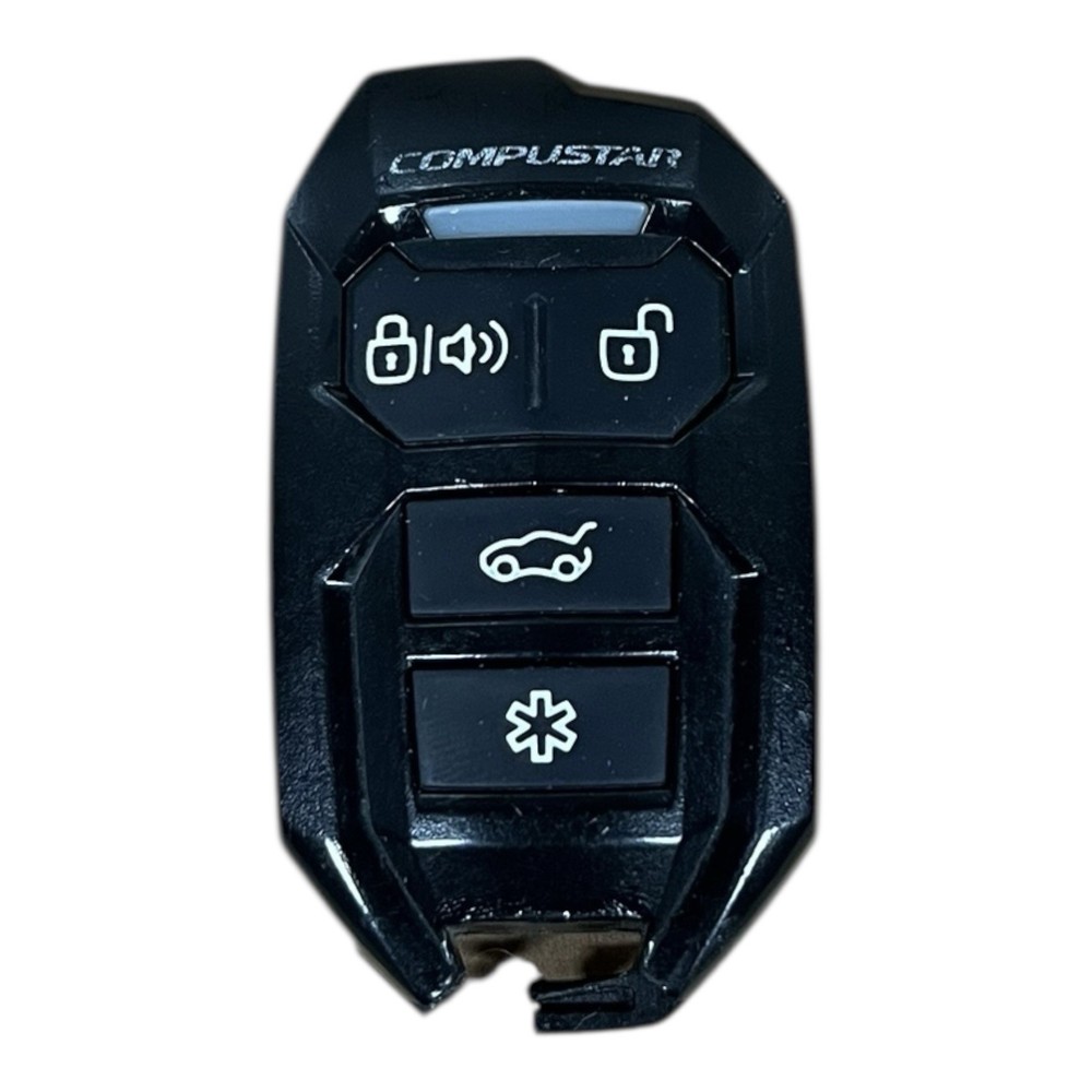 Compustar 900R 1-Way 4-Button Remote Replaces 700R – Broken Key Ring Loop