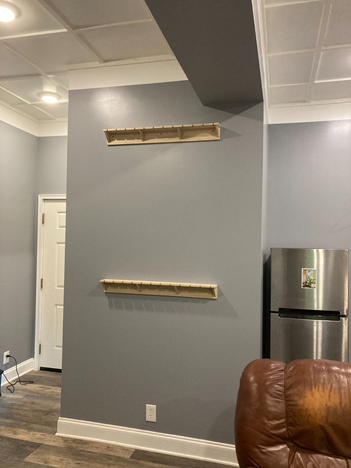 Horne Golf Putter Holder Golf Club Wall Display Rack Shelf 12 Club Holder