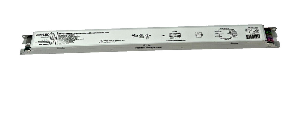 1 NEW eldoLED 2743W5 DIM-1 L OPTOTRONIC Programmable LED Driver FAST FREE SHIP!!