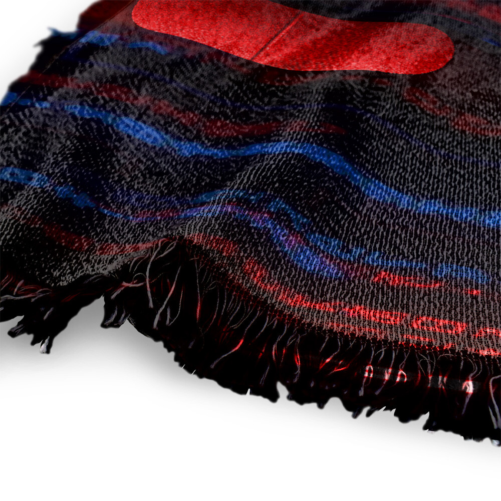 The Matrix Resurrections Blanket, 50"x60" Pill Code Woven Cotton Blend Throw