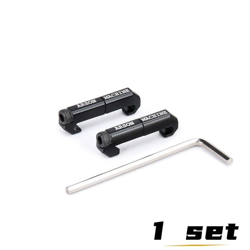 1/2 Set Pressure Switch Wire Slot For Tactical Flashlight/Laser Switch Fixed