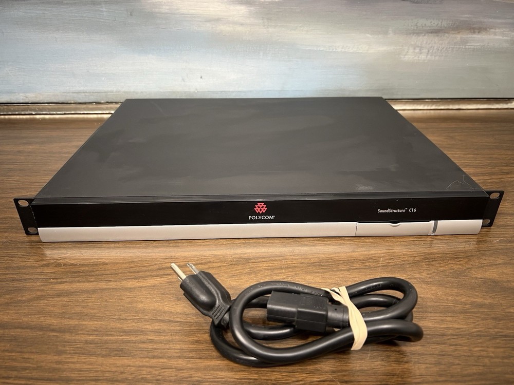 Polycom Sound Structure C16 Audio Processor Conference System ( PRICE FOR 1 UNIT