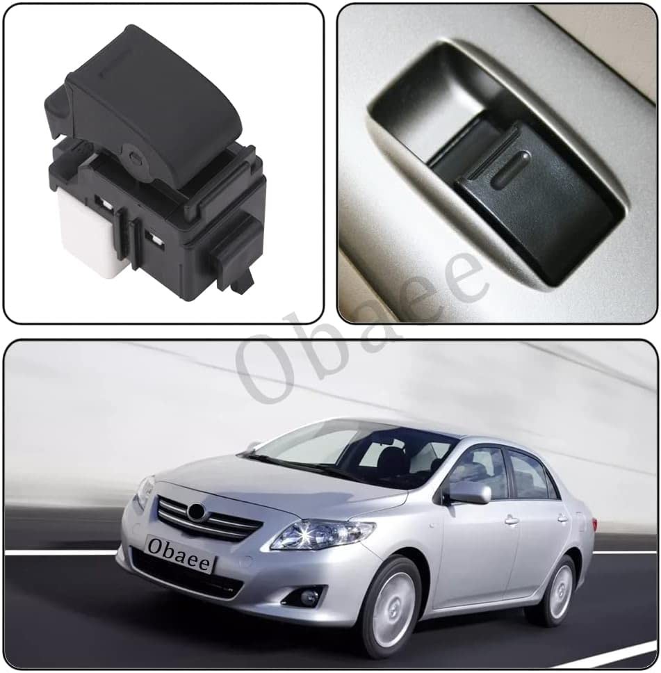 Obaee 2pcs Power Window Switch Control Button Passenger Side Compatible with...