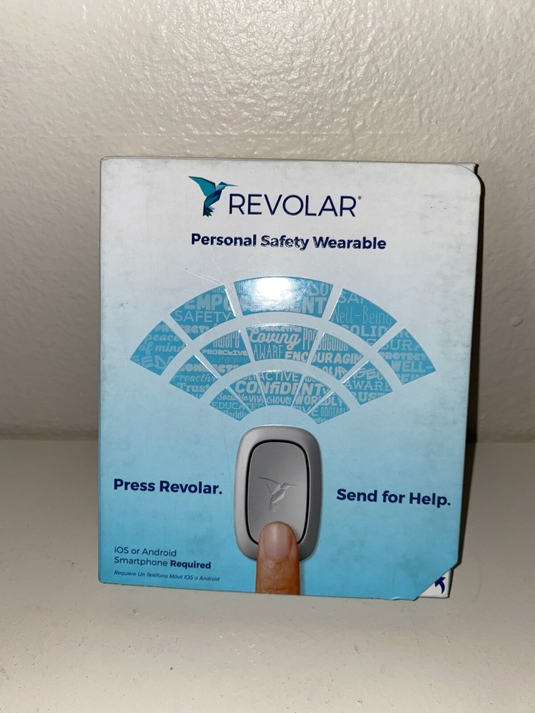 NEW Revolar Personal Safety Wearable Tracker  (PRESS SEND FOR HELP)
