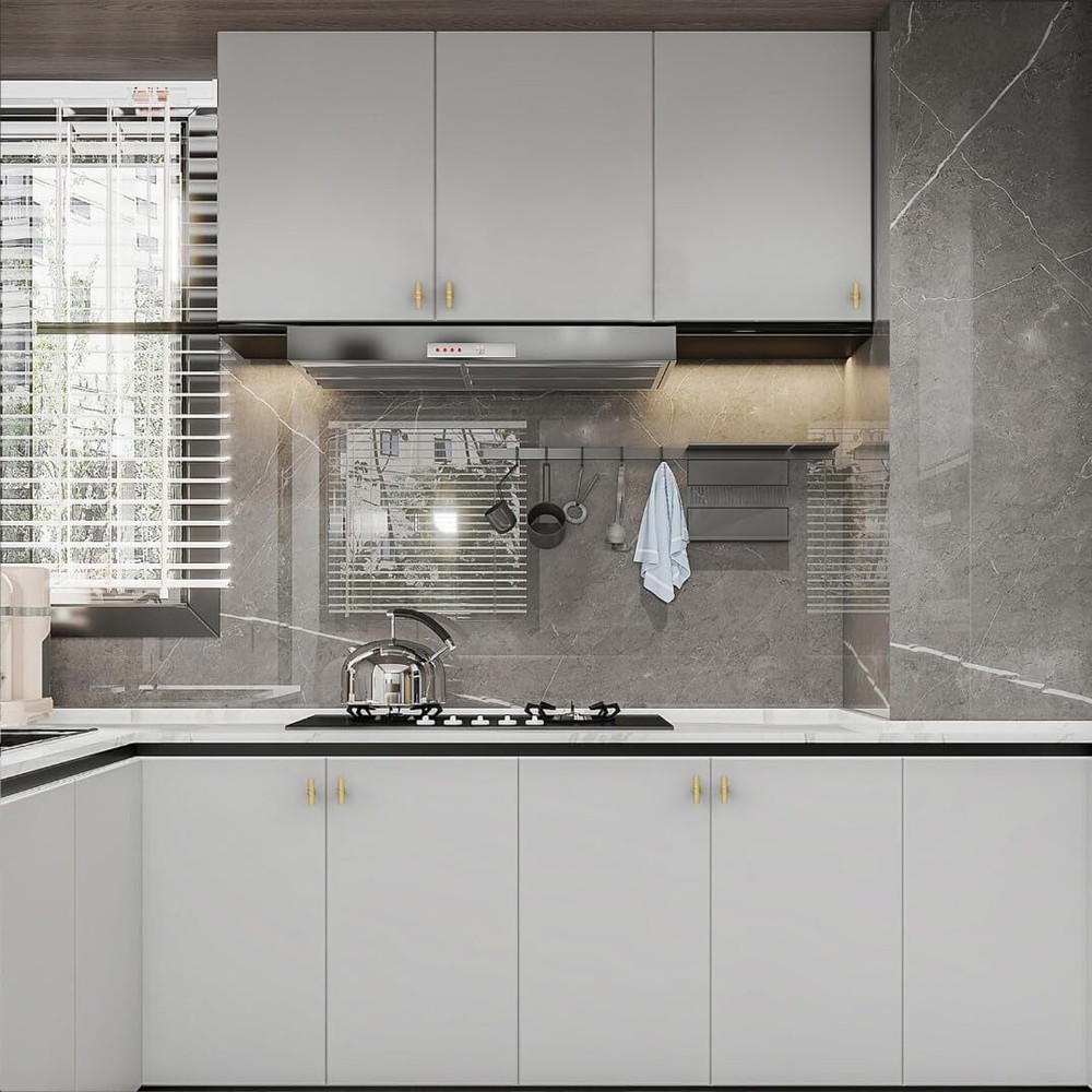 10 Pack Knurled Brushed Gold Kitchen Cabinet Knobs Dresser Knobs Drawer Knobs...