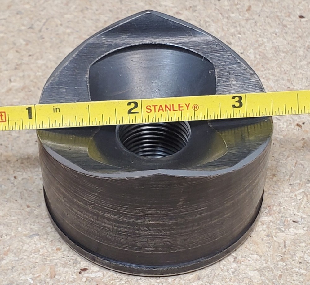 Greenlee No. 730 - 2 1/4" diameter punch - knockout