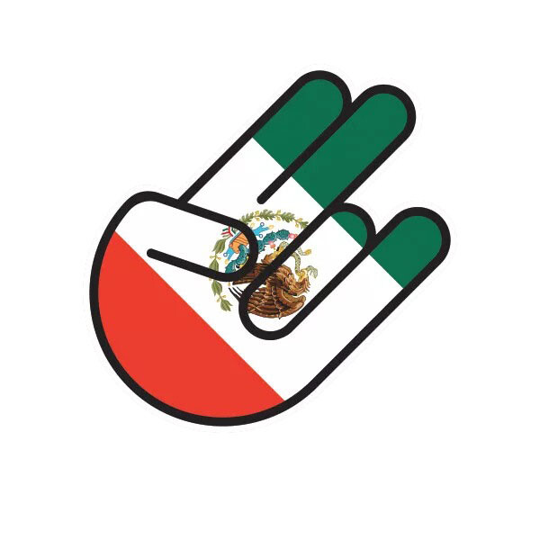 Mexican Shocker Sticker Decal