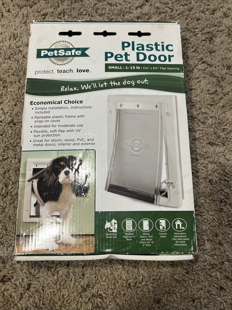 Pet safe Plastic Pet Door White