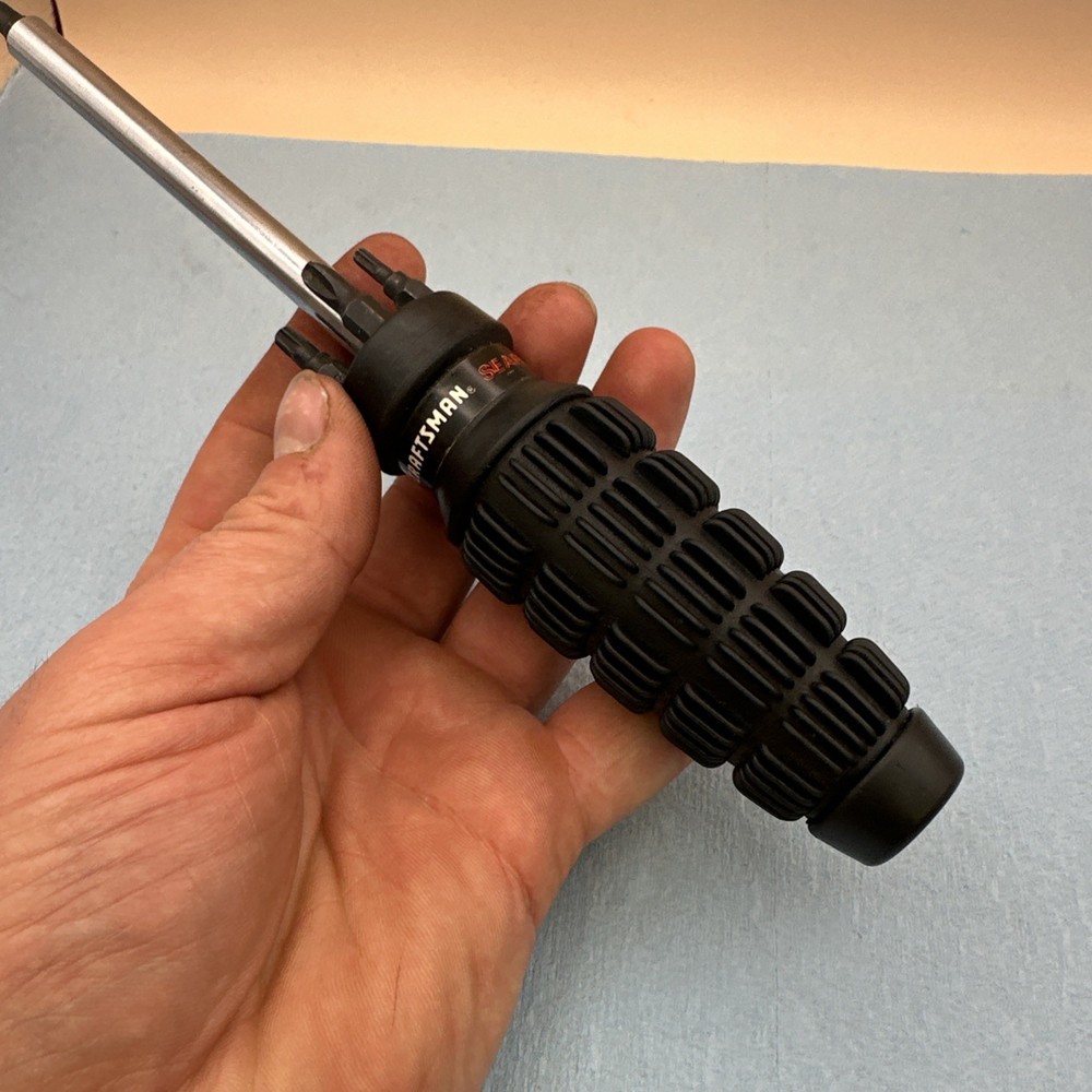 Sears Craftsman Vintage Multi Bit Screwdriver Excellent Condition!