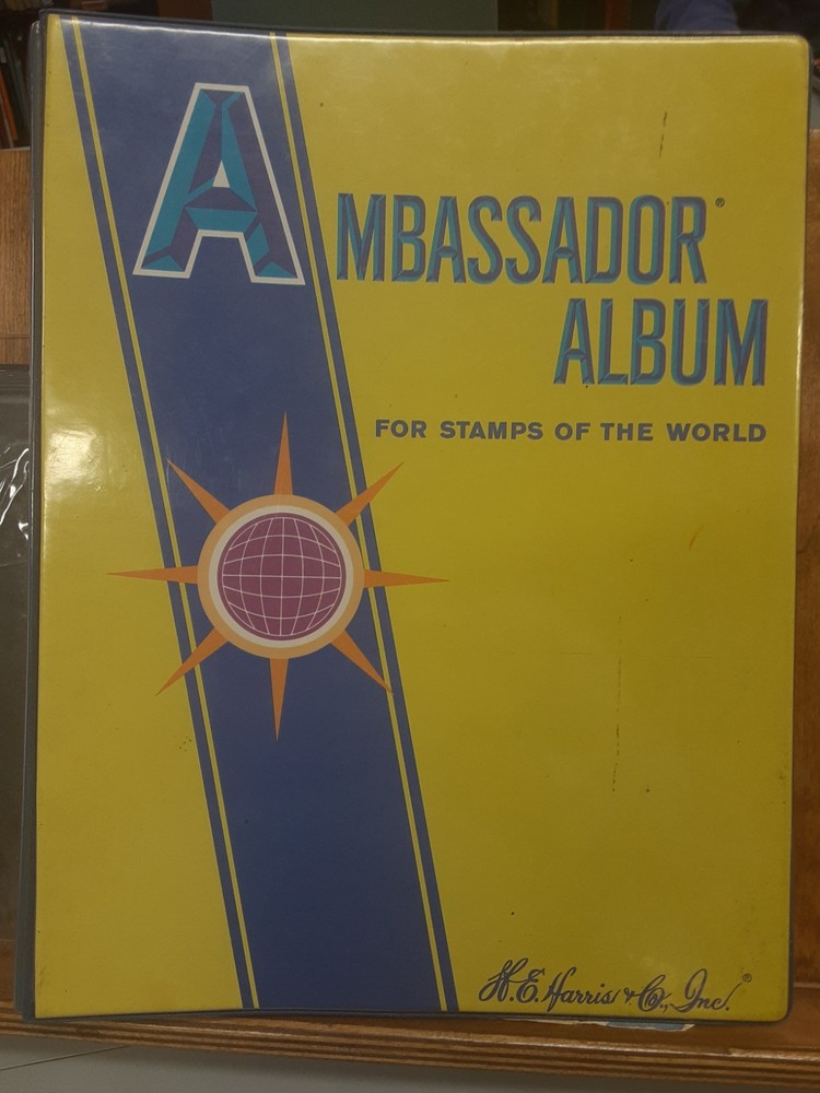 Ambassador Stamp Album Copyright 1976 38 stamps