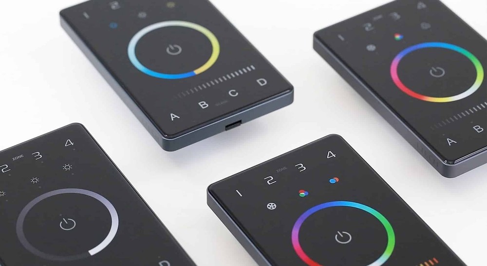 LTech UB2 Tunable White CCT DMX Bluetooth Touch Panel Wall Controller [Open Box]