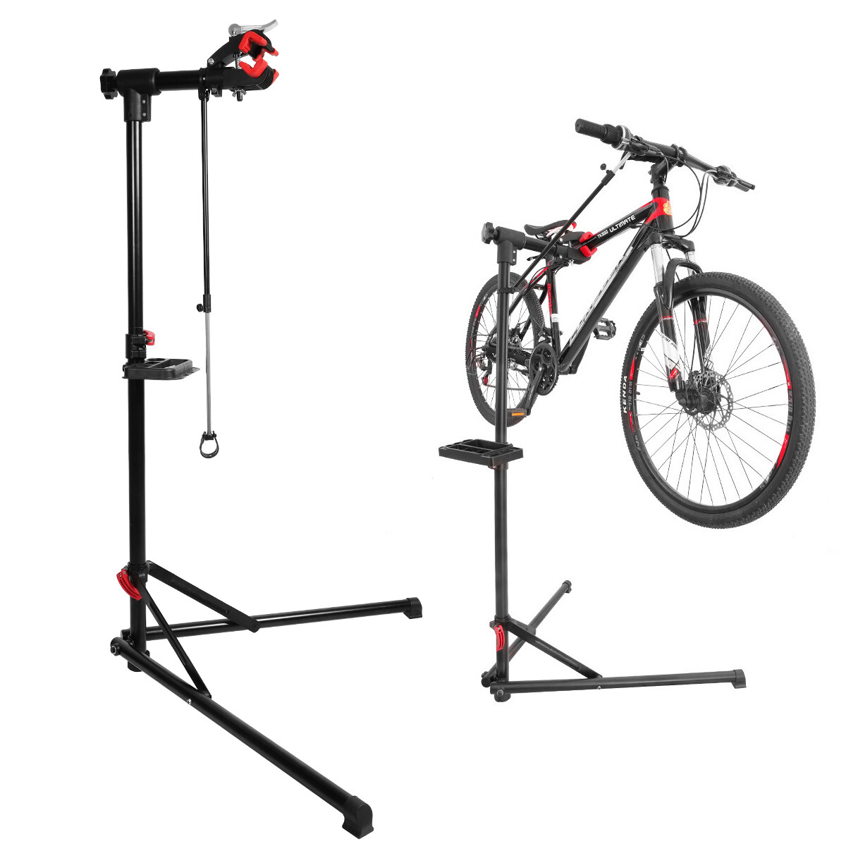 Adjustable Bike Repair Stand Bicycle Mechanic Maintenance Rack Workstand Home US
