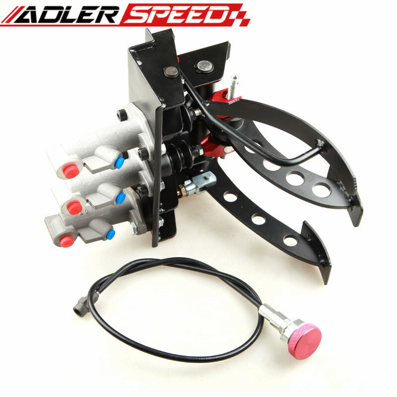 ADLERSPEED High Quality Racing Hydraulic Clutch Brake Bias Pedal Box Assembly