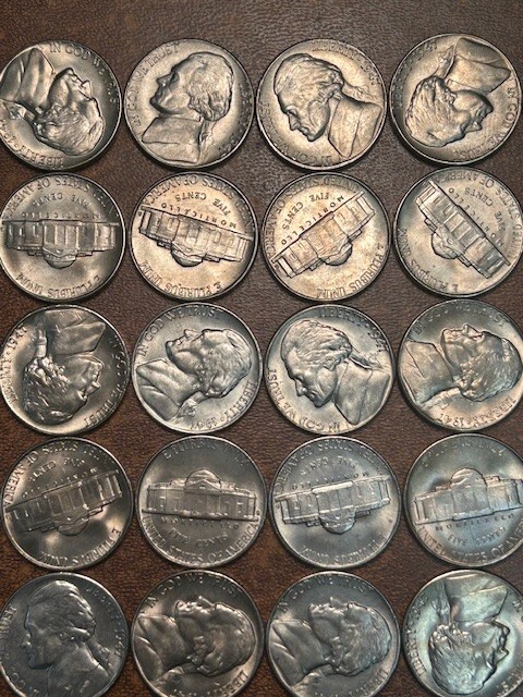 1947-S Jefferson Nickel - BU Roll