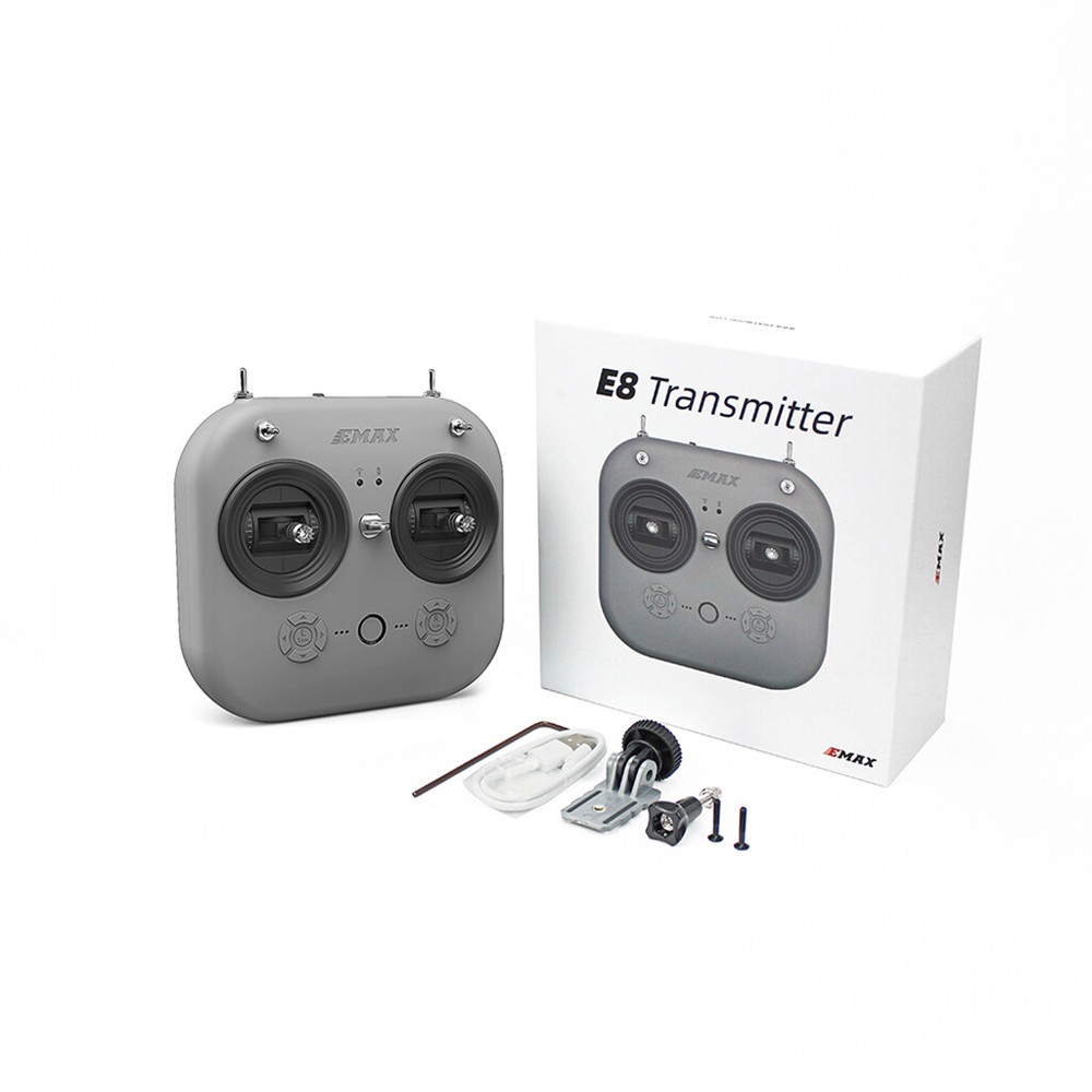 EMAX E8 2.4G 8CH Transmitter Remote Control For Tinyhawk III Plus FPV Drone