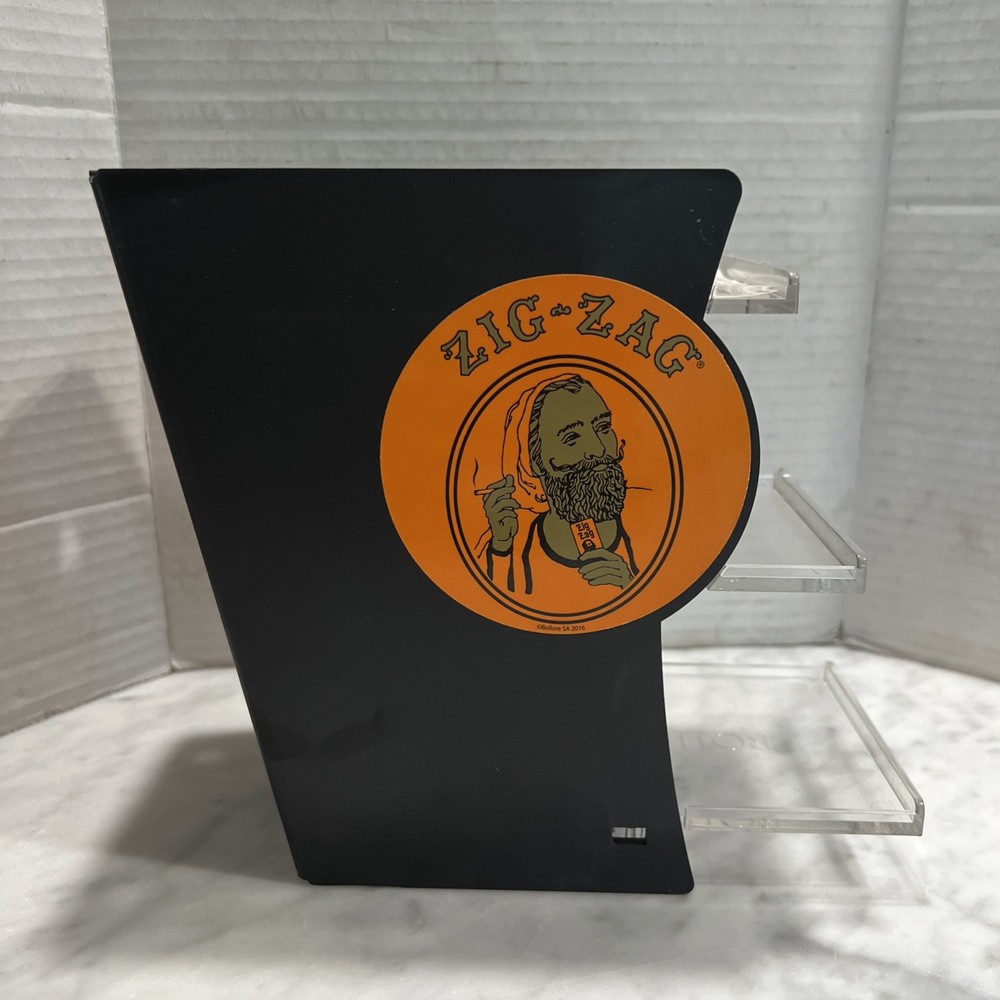 ZIG-ZAG CIGARETTE PAPERS 3 Tier DISPLAY Merchandiser