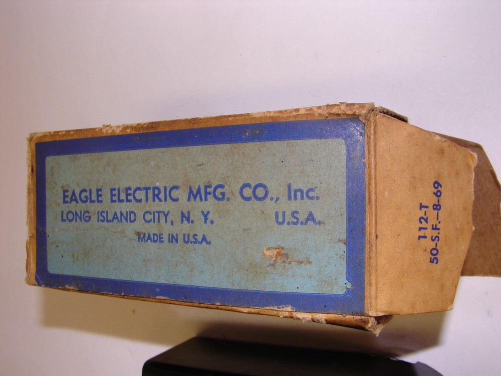 Vintage EAGLE Surface Receptacle 30A 125-250V