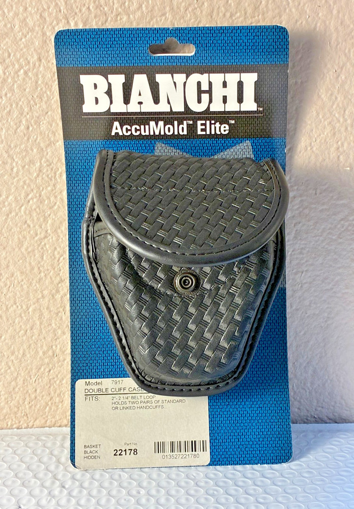 Bianchi AccuMold Elite - Model 7917 - Double Cuff Case
