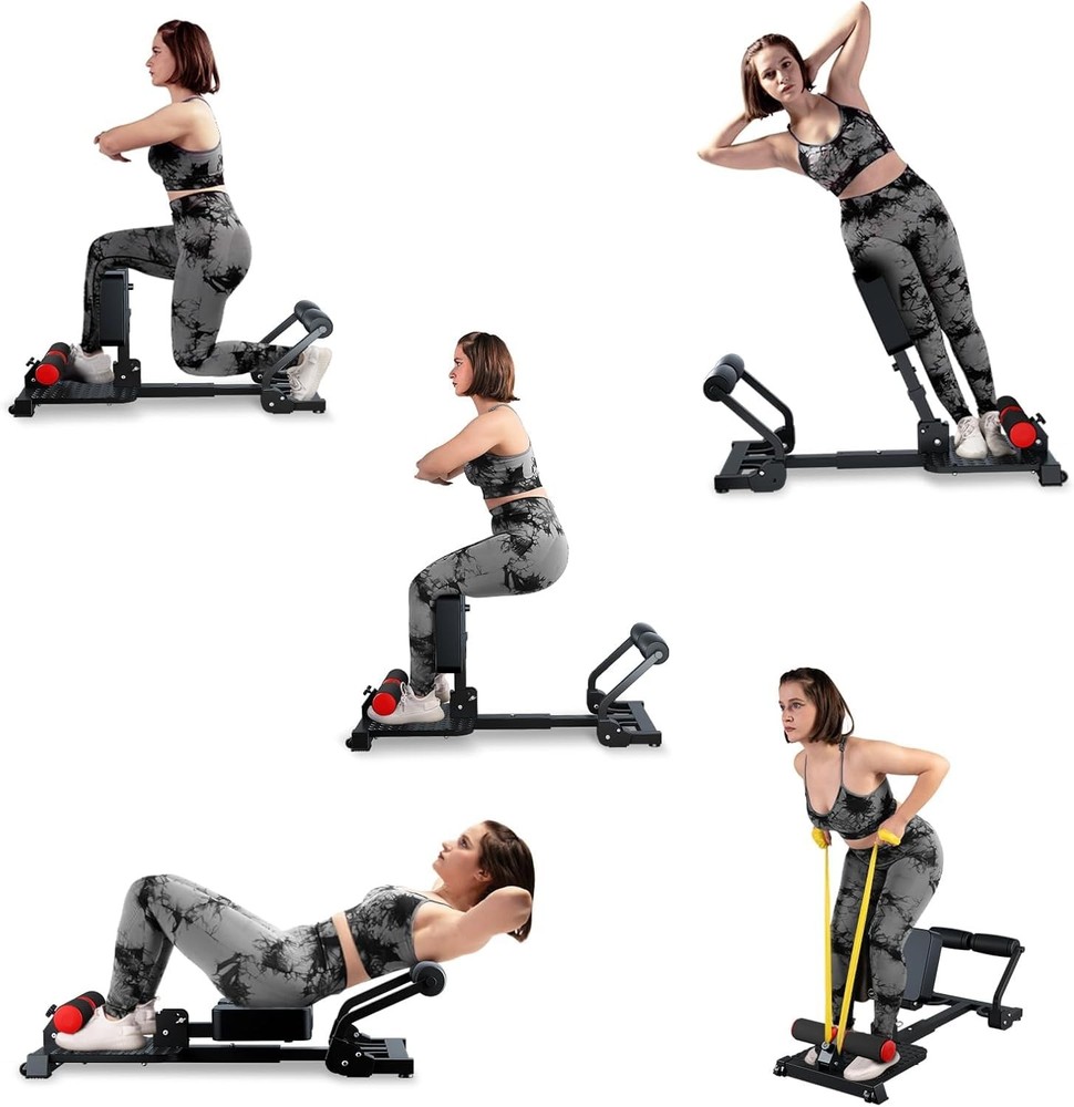 Squat Machine, Sissy Squat Machine Home for Deep Sissy Squats, Ab Workout Equ...