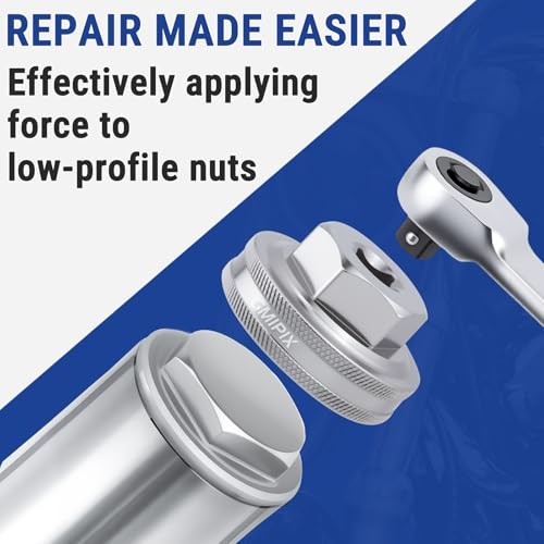 1-3/8" Fork Cap Nut Socket Tool 35mm Hex Fork Socket Compatible with Harley