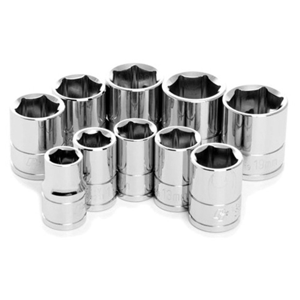 Performance Tool 3/8" DR Met Socket Set - 10-Piece W38202