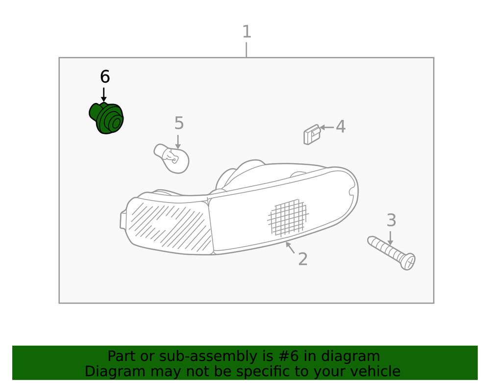 Genuine Mitsubishi Socket MU805815