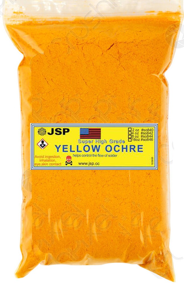 YELLOW OCHRE 8 ozs