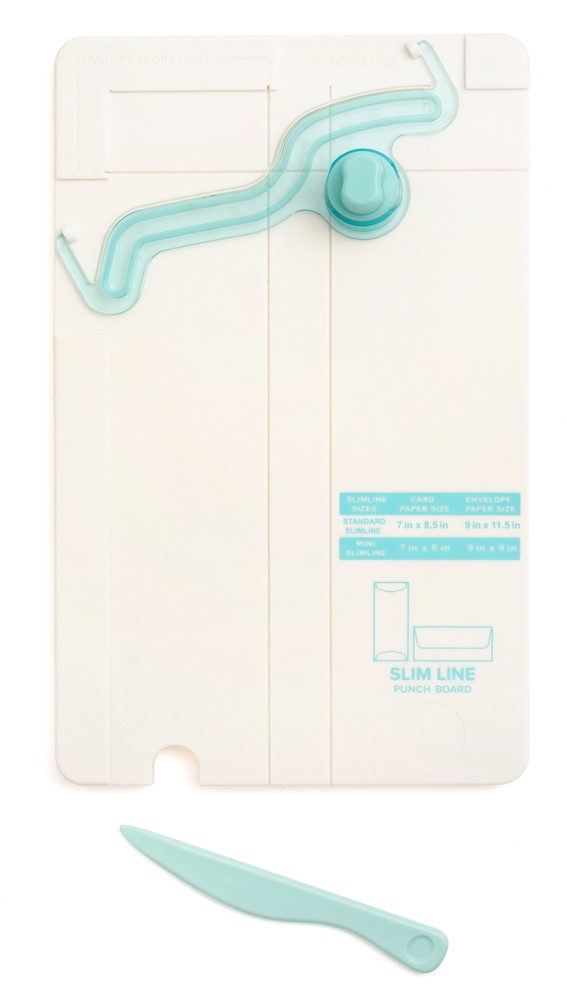 We R Memory Keepers Punch Board-Slimline Card