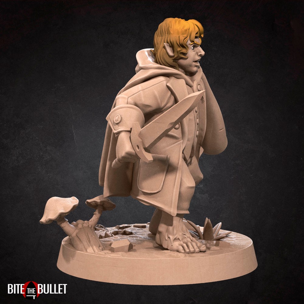 Halfing Fighter C - Bite the Bullet - Dungeons and Dragons