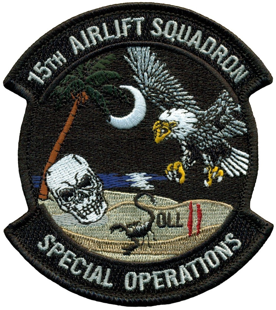 USAF 15th AIRLIFT SQUADRON – SPECIAL OPERATIONS LOW LEVEL II PATCH