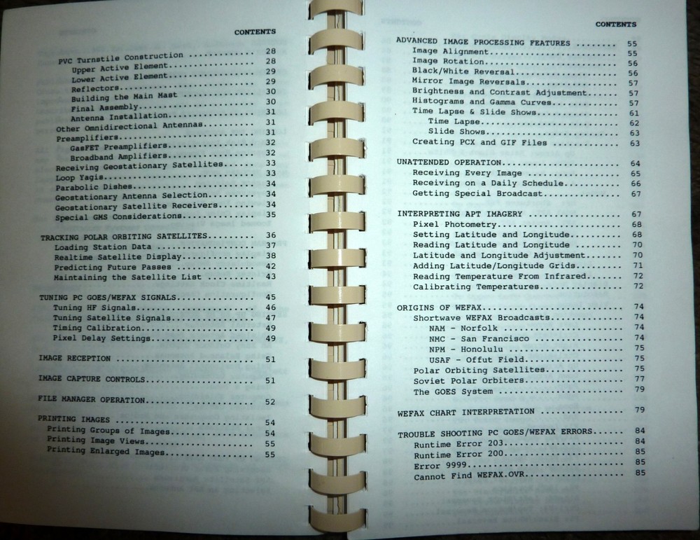 PC GOES/WEFAX 3.0 User's Manual John E. Hoot Software Systems Consulting 1992