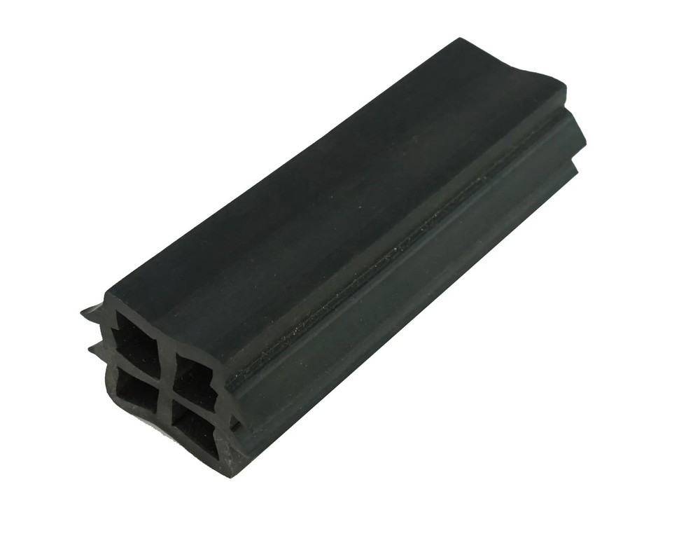 WRS 2 1/2" Rubber Sash Stop- Black