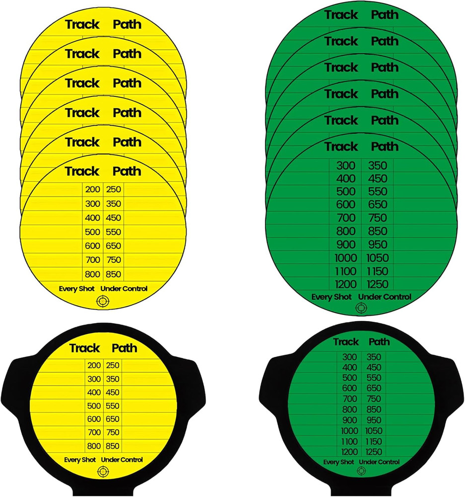 Scope DOPE Sticker Pack: 12 Writable Adhesive Labels for Precision & Organizatio