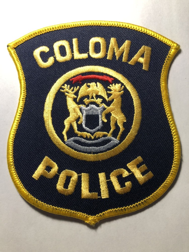 Coloma Michigan Police Patch