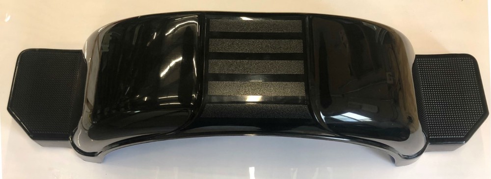 Shorelander 6925903 10 Inch Black Poly Fender - Left Side