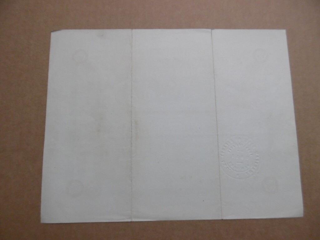 1918 American Defense Society Member Certificate Americanism Nationalist ADS WWI