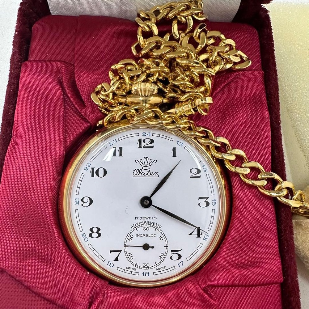 WATEX Manual Hand-Winding Pocket Watch