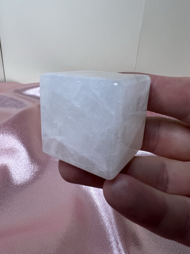 Milky Quartz Crystal Whisky Cube