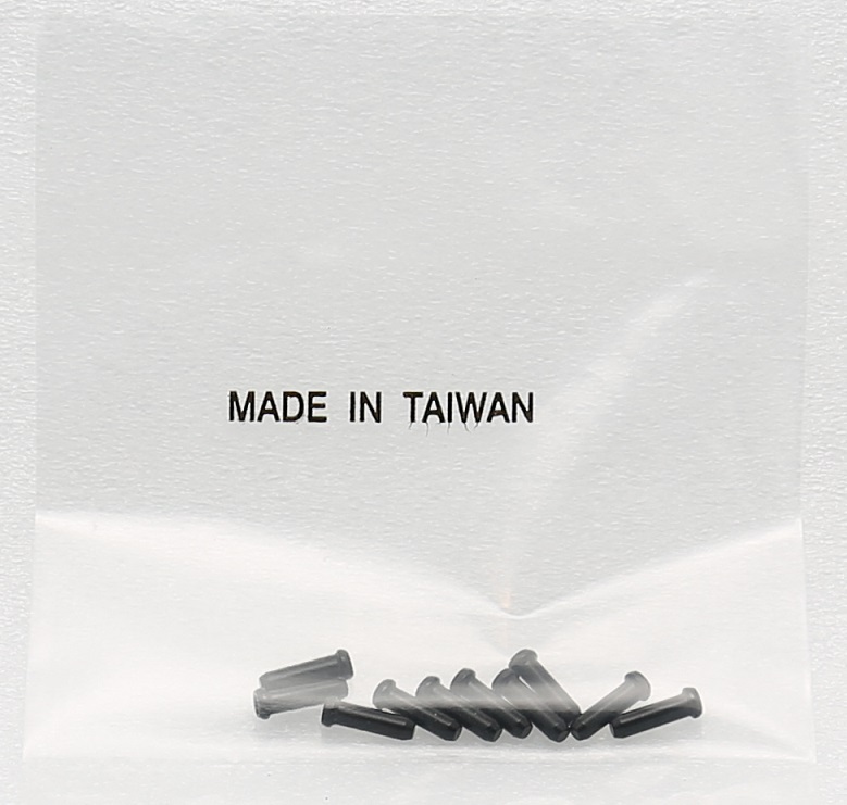 10 Shift Brake Cable Ends Tips Caps Crimps Black