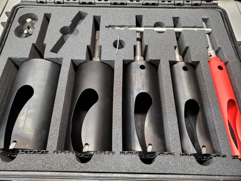 Plasson Branch Saddle Core Cutter Set 5 Piece Core Bit