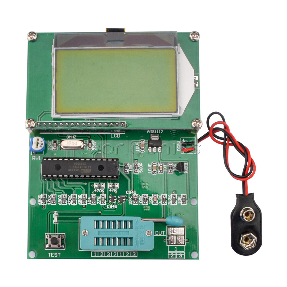 GT-T8 Graphical Transistor Multifunctional Transistor Tester LCD Display