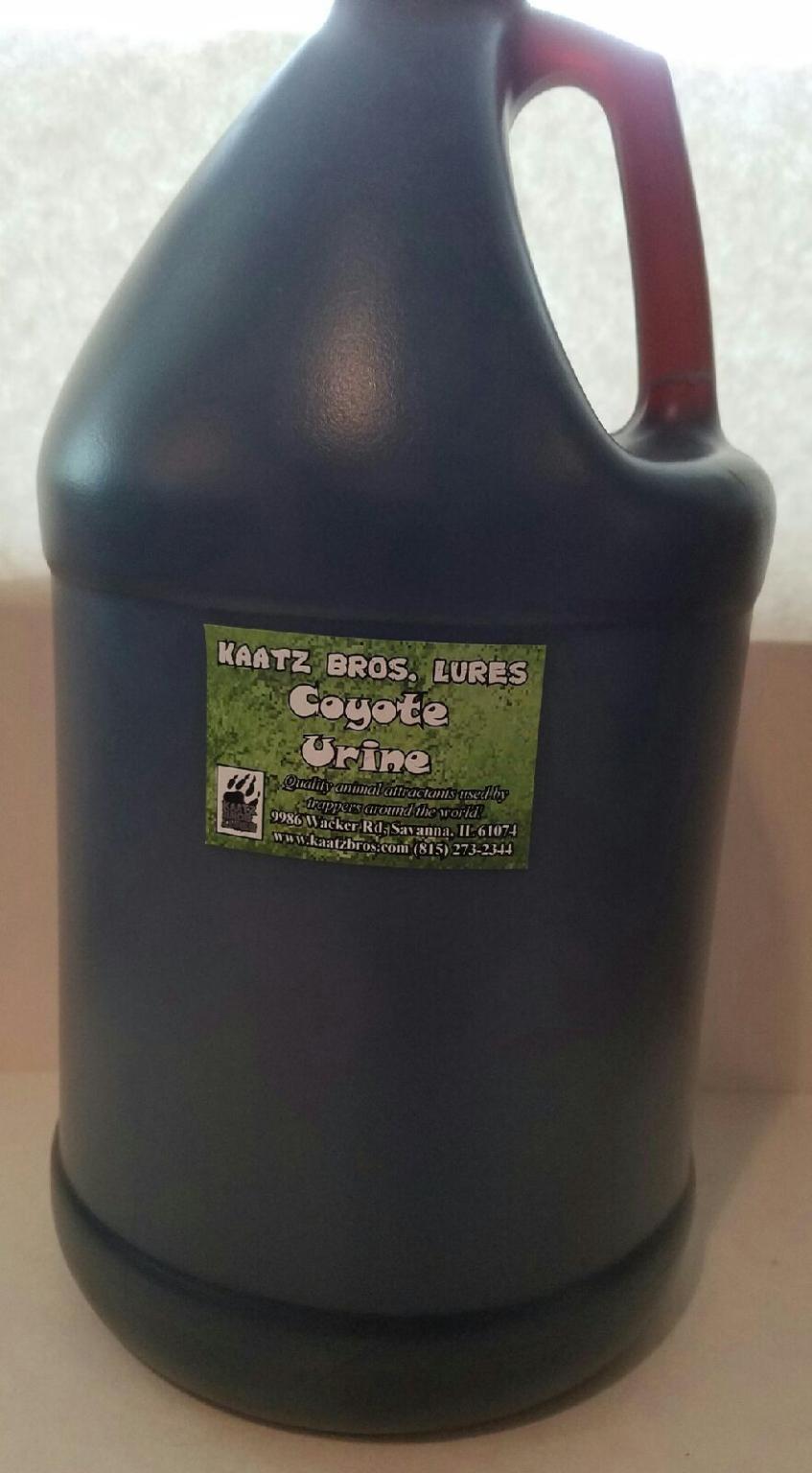 Coyote Urine Trapping Hunting Trapper Trappers Scent Urines Coyotes 1 gallon