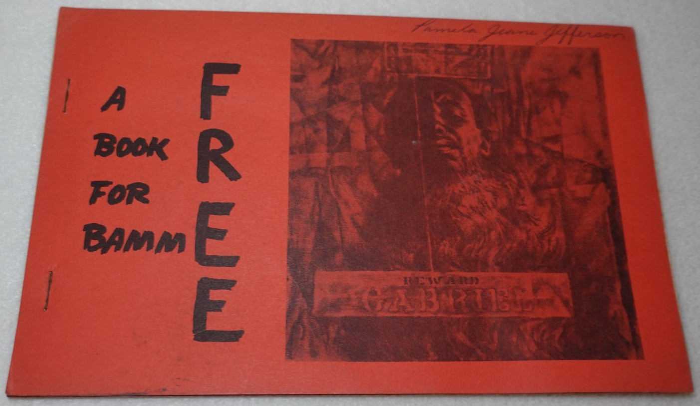 A Book for BAMM Black Afro Militant Movement Miami 1972 Rare Original Booklet