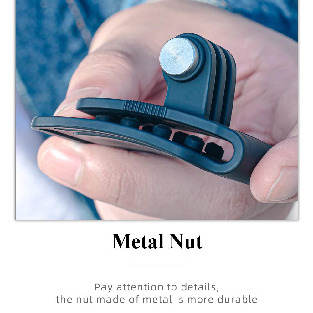 Baseball Hat Clip Mount Baseball Cap Clamp Quick Release Mount Compatible wit...