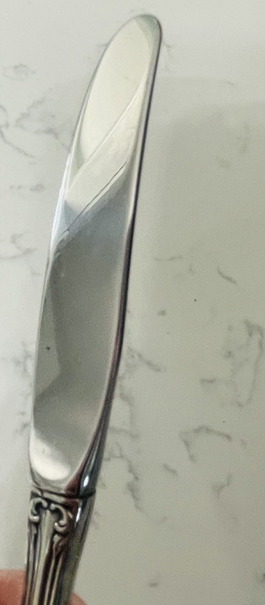 Oneida Community Child Knife, Fork, Spoon 3 Pc Stainless Flatware Set Vintage