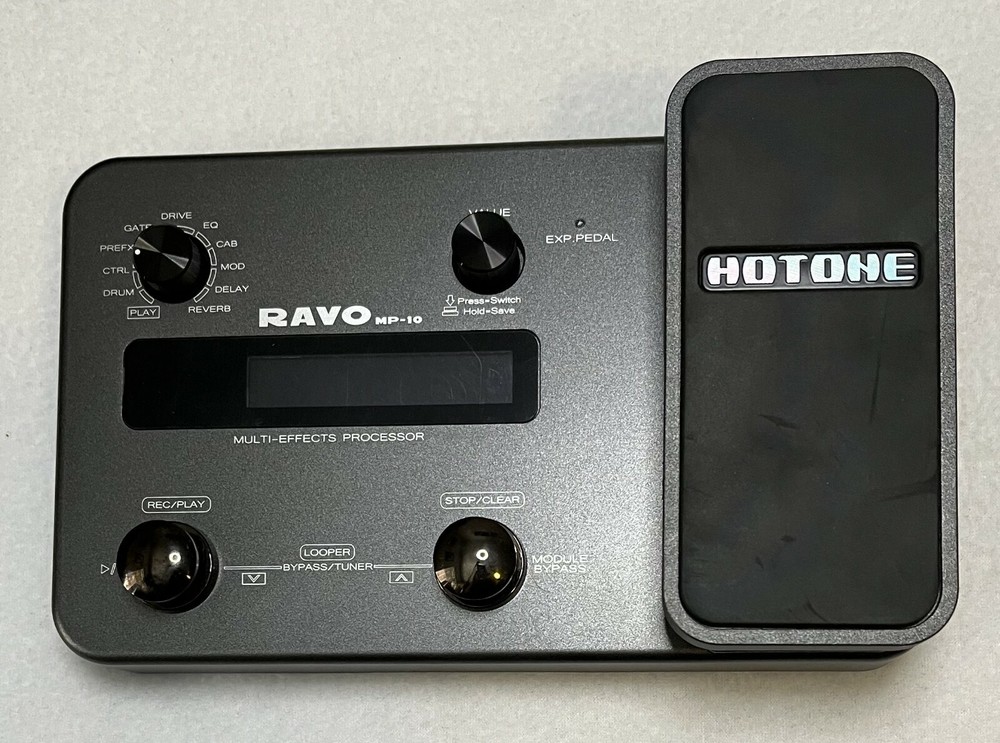 RAVO MP10 Hotone - Multi-effects processor & USB Interface w/Manual Open Box