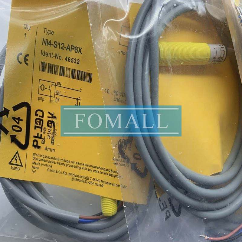 1Pcs New Proximity switch sensor Ni4-S12-AP6X