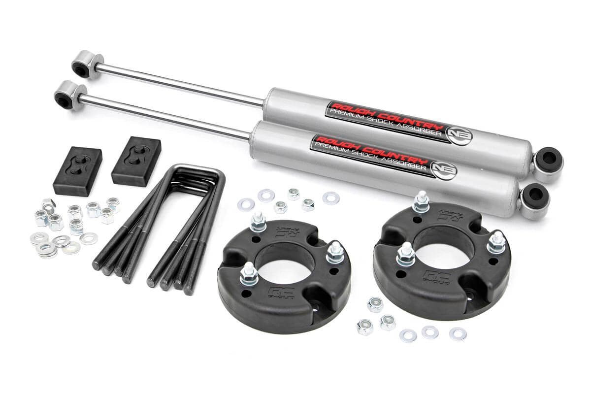 Rough Country 2" Leveling Lift Kit w/N3 Shocks for 2009-2020 Ford F-150 - 52230