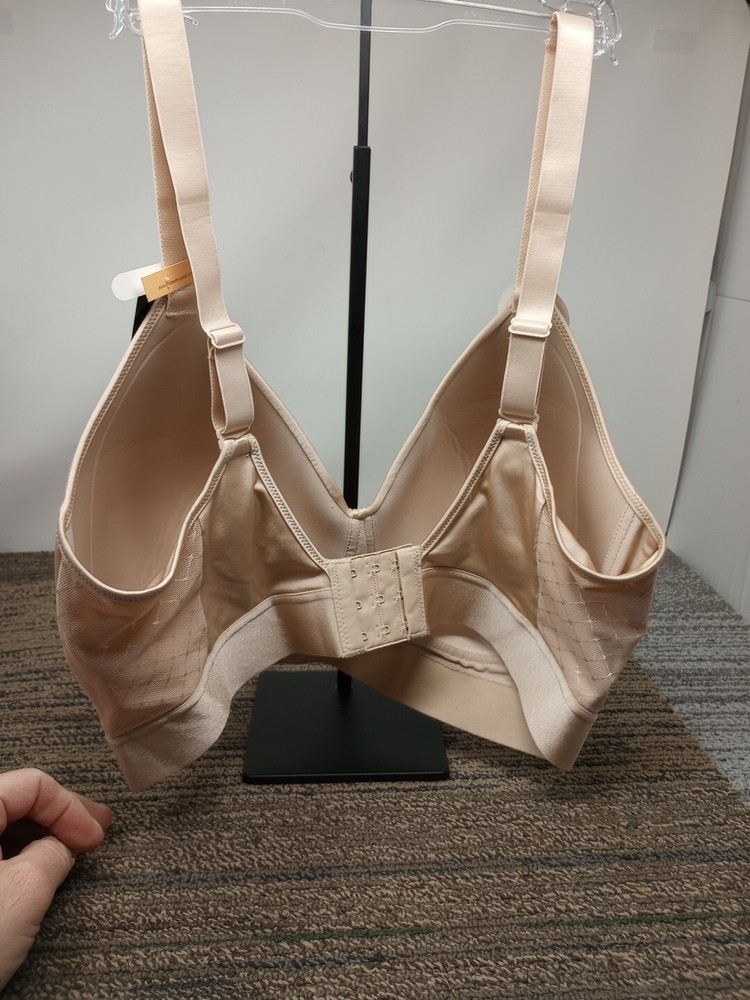 Bali 40DD One Smooth U Bounce Control Wireless Full-Coverage Bra DF3458 GD1 NWT